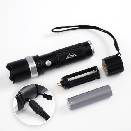 Manual battery "master K", 3 modes, 15 x 3 cm