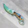Souvenir weapons made of wood "Cerambit" 21 cm mix