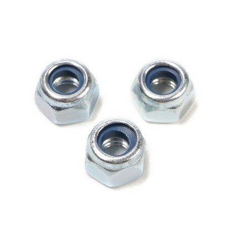 Gaika Stroybat, with a locking ring, Din985, galvanized, M4, 18 pcs-2
