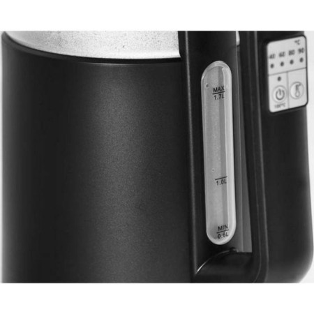 Electric kettle Oursson EK17333WD/BL, plastic, glass flask, 1.7 l, 2200 watts, black-3