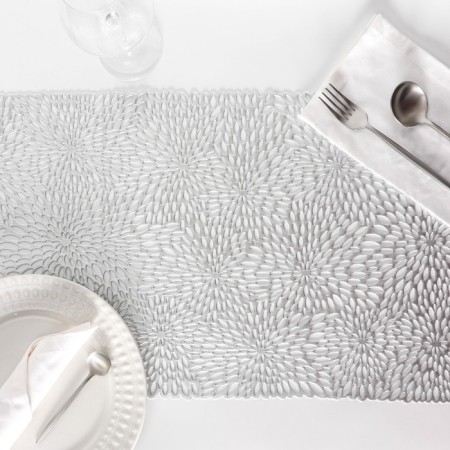 The path to the table "Astra", 89 × 35 cm, the color of silver