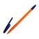 Ballic handle Office Style 820, node 0.7 mm, blue ink, Orange neon case