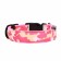 Collar with Militari's backlight 3 glow modes Size S, Osh 22-40 x 2.5 cm pink