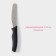 Knife for oil "Grime", blade 11 cm, black color