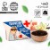 Black tea in the box "Pofigin", taste: vanilla - caramel, 20 g.