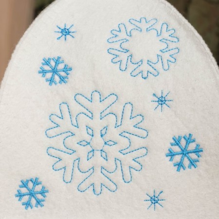 Snow Maiden Hat and Sauna, White-2