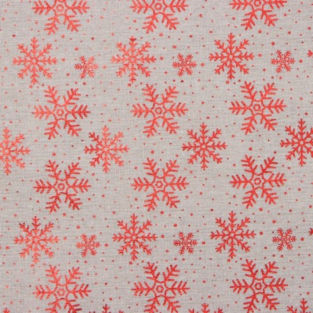 Baby Ethet Snowflakes 140*180 ± 5 cm, 80% p/e 20% linen, 120g/m2-3