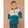 Hudy for the boy Pelican, height 110 cm, green color