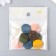 A set of beads for creativity wood "Flat round. Tick" set 10 pcs 2x2x0.5 cm