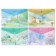 Folder-convert button, A4, 150 microns, "Cities", mix
