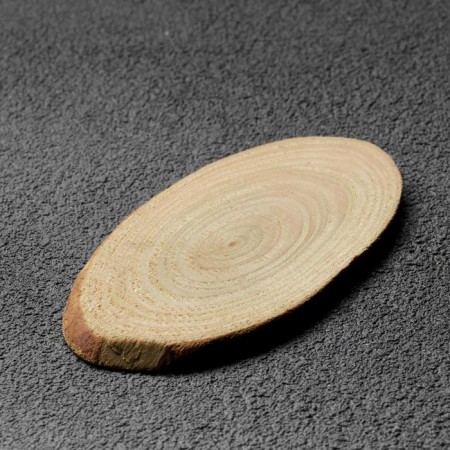 Saw a tree "larch", oval, d = 4-8 cm, h = 3.5 mm