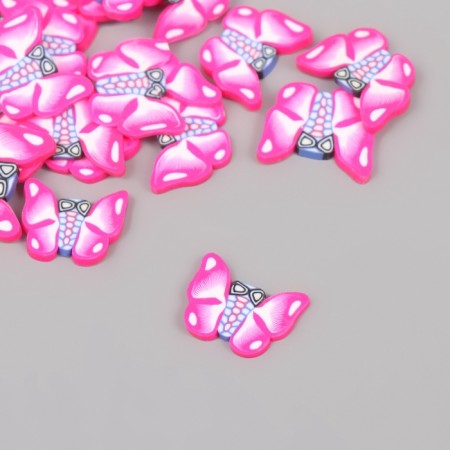 DECOR for creativity PVC "Pink butterflies" set of 20 grams 0.3x1.7x1.9 cm