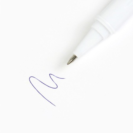 Pen Plastic with a cap "New Year's miracle", mix, blue paste 0.7 mm-1