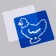 Stencils "Pets" sheet of paper, set of 6 pcs.