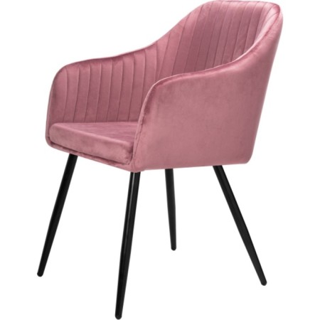 SLAM SLAM Metal/velor, black/pink 53x60x82 cm-5