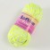 Glass luminous 100% Lavsan "Shiii" melange 50 g 50 m white-neonon-yellow