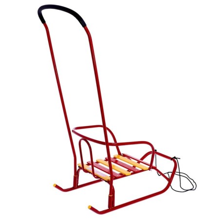 Sled "breeze 2", red color-2