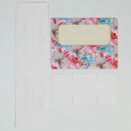 Box under 6 sweets, confectionery packaging “Blave with happiness”, 10.2 x 20 x 5 cm-4
