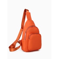 Backpack-sling, 18*5.5*29 cm, lightning department, 1 n/pocket, orange