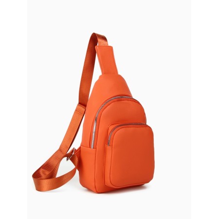 Backpack-sling, 18*5.5*29 cm, lightning department, 1 n/pocket, orange