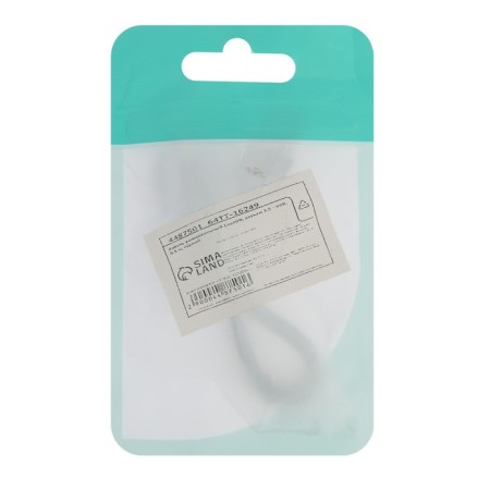 Universal cable Luazon, connector 3.5 - USB, 0.5 m, black-5