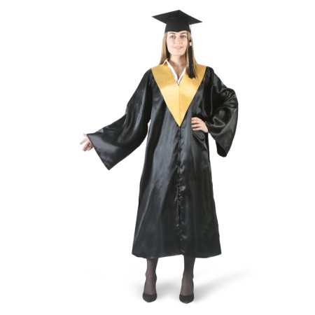Costume "Graduate", mantle, golden collar, headdress, p. 42-54