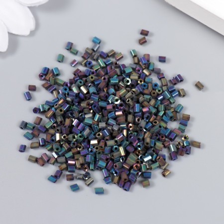 Zlatka beads 10/0, 10 g, No. 1409 gasoline-1