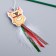 New Year. Domestica-pound for cats with a bell "Red Nose", 40 cm