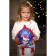 New Year's children's backpack "Sweet moments", a bunny, for the New Year
