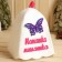 Bath cap with applique "Natasha-Milashka"