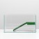 Terrarium for turtles 25 liters, without a lid with a shelf and a ladder, 40 x 29 x 22 cm