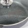 Granite pan, d = 28 cm, removable handle, anti -stick coating, removable handle, glass cover, color gray color