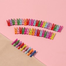 Brongs for sewing, 2.5 × 0.8 × 0.3 cm, 50 pcs, color colorful