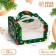 Bearbox under the Bento-Port with the Window "New Year Emerald", 14 x 14 x 8 cm