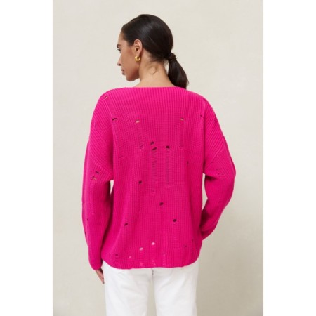 Pulover female Eliseeva Olesya, size m, pink color-1