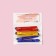 Hair clamps, set - 6 pcs, 10 cm, color mix