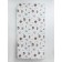 Glass sheet, size 125x75x12 cm, Indians print