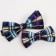 A tie - a butterfly for a boy and dad “Set for a photo shoot”, 2 pcs., Blue color, M&B