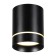 Over lamp, 9W LED, 3000K, 405LM, black color
