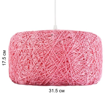 Lamp Bayerlux "Asselia" 1he27 15W pink 30x30x22-120 cm-3