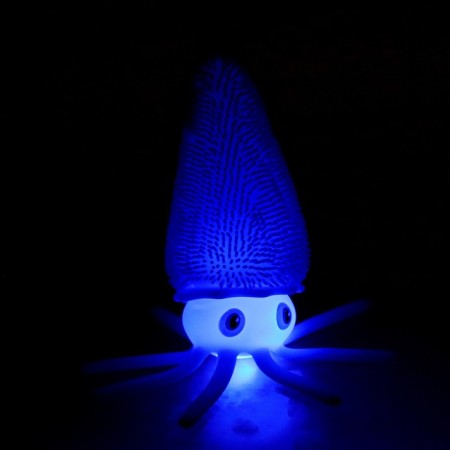 Hedgehog "squid" light, color mix-3