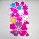 Interior mirror sticker "Large flowers" color 60x32 cm