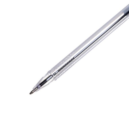 Ballic handle 1.0 mm, blue rod, transparent triangular body, blue cap.-2
