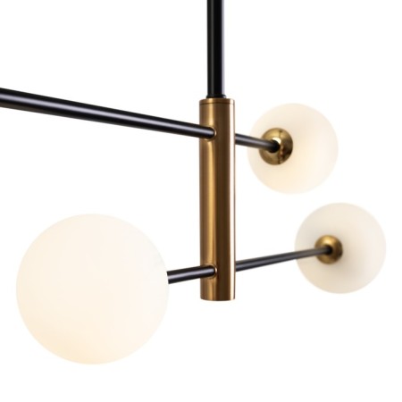 Freya FR5376CL-04B SPHIRITY, 980x130x580 mm ceiling lamp, G9, 4x30W, black color-3