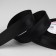 The tape is decorative, repression/satin, 25 mm, 18 ± 1 m, black color