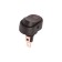 Klavichny switch 12V 30A (3C) On-off black oval with red backlight (RWB-523, ASW-20D-2)
