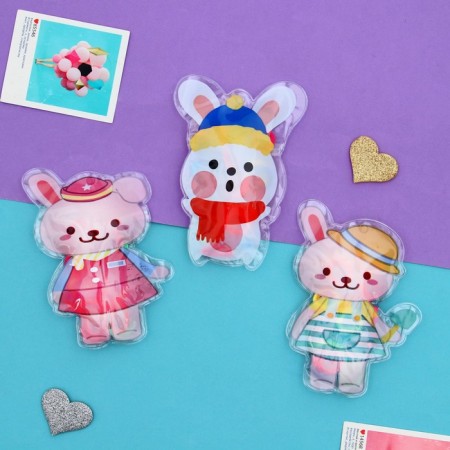 Hair elastic band "Fityulka" (set of 30 pcs) animals, 2 cm, mix-2