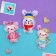 Hair elastic band "Fityulka" (set of 30 pcs) animals, 2 cm, mix