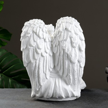 Luminous figure "Angel Virgin sitting big" 45x35x39cm-2