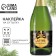 Stick on the bottle "Champagne New Year", h/s, 12 x 8 cm